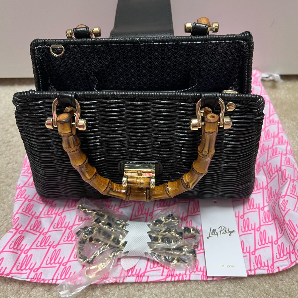 NWT Lilly Pulitzer Leena Top Handle Bag - Picture 8 of 9